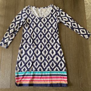 Lilly Pulitzer Blue long sleeve dress size S